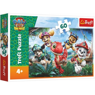 Dino Tlapková patrola/Paw PatrolMovie Dinosauří záchrana 33x22cm 60 dílků