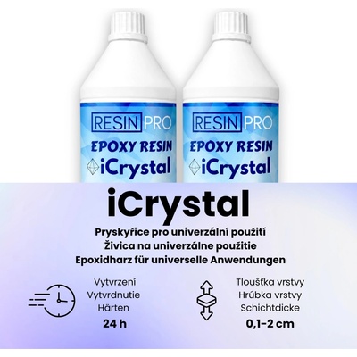 ResinPro Epoxidová pryskyřice ICRYSTAL 300 g