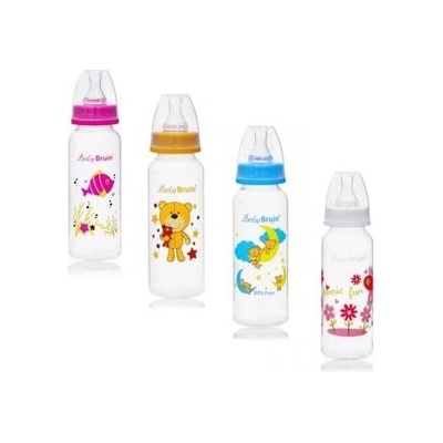 Baby Bruin detská kojenecká fľaša PP ružová 240 ml