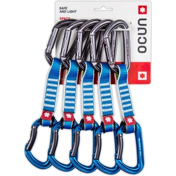 Ocún Hawk QD Zoom PA 15/22mm 12cm 5-pack