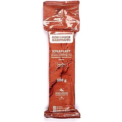 Samotvrdnúca keramická modelovacia hmota Keraplast 300g - terakota