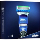 Gillette Fusion ProGlide Power Styler holící strojek + zastřihovací hřebínky 3 ks + Fusion hydratační gel na holení 200 ml dárková sada