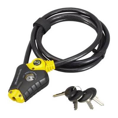 MasterLock Python 8433EURD Zkracovací lanový zámek 10mm