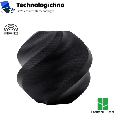 Bambu Lab PLA Matte Bambu Matte Charcoal Refill No Spool (A01-K1-1.75-1000-SPLFREE)