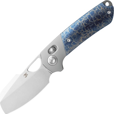 Kansept Nahual Stonewashed Magnacut, Beadblasted Ti, Červený a Černý G-mascus