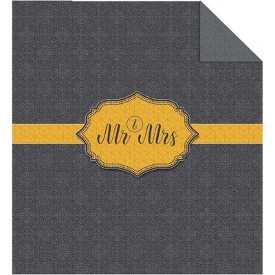 DETEXPOL Přehoz na postel Mr a Mrs Polyester, 170/210 cm DL-557938