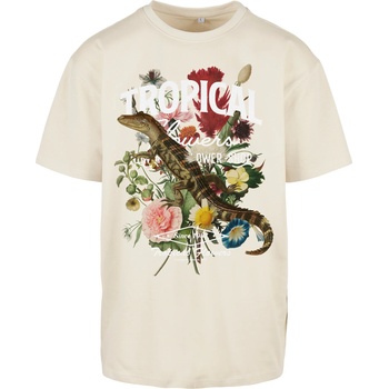 Mister Tee Мъжка тениска в пясъчен цвят Mister Tee TropicalUB-MT1842-00208 - Пясъчен, размер XS