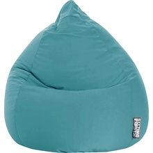 Beanbag sedací vak Easy XL 70 × 110 cm smaragdový