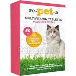 Repeta Repeta мултивитаминни таблетки за котки 50 бр