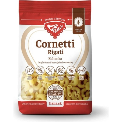 Liana Cornetti Rigati Kolínka bezlepkové těstoviny 200 g