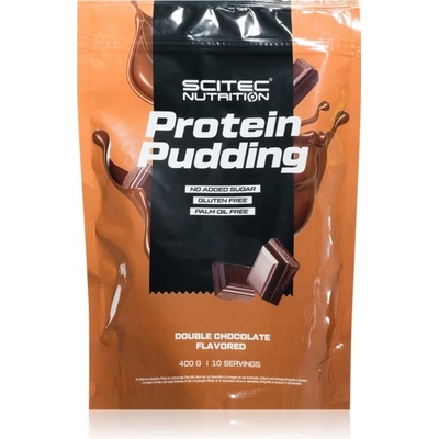 Scitec Nutrition Protein Pudding zmes na prípravu pudingu s proteínom príchuť Double Chocolate 400 g