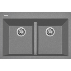 Plados Plados КУХНЕНСКА МИВКА one 84-20 838x559 ТИТАН (on8420/42) Мивка за вграждане