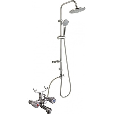 Inter Ceramic Душ система със смесител, пита, слушалка и шлаух bg 6009 БУЕНО new (bg 6009 БУЕНО new)