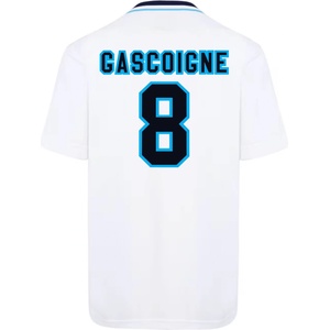Score Draw Футболна фланелка Score Draw Score Draw England Home Shirt 1996 - Gascoigne 8