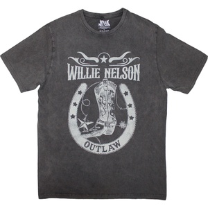 Willie Nelson Outlaw (Stone Wash) Charcoal Grey M Риза (WNSTNW15MC02)