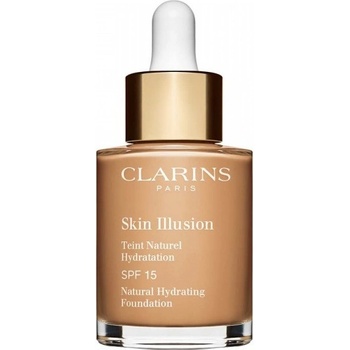 Clarins Skin Illusion Natural Hydrating Foundation rozjasňující hydratační make-up SPF15 101 Linen 30 ml
