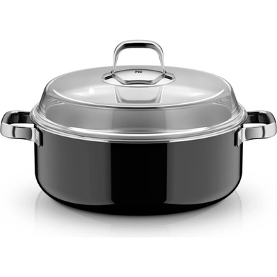 WMF Fusiontec Mineral Pro кръгла тенджера за печене, 28 см, черна (518735290)