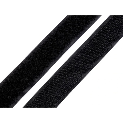 Stuhový uzávěr 20 mm, černý