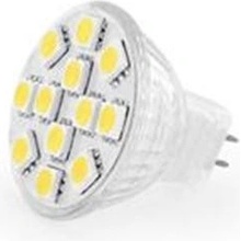 Whitenergy Led žiarovka 12xSMD 1,8W GU4 teplá biela refl