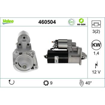 Startér VALEO 460504