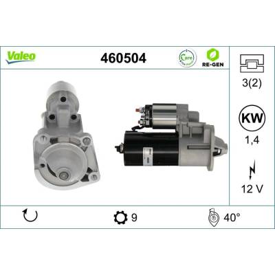 Startér VALEO 460504