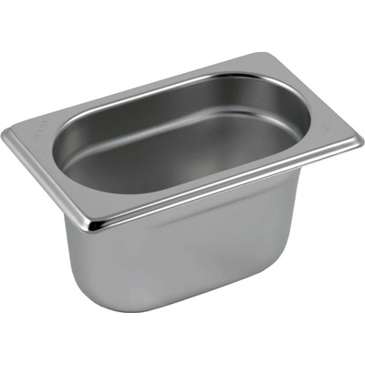 REDFOX Gastronádoba GN 1/9 - hloubka 100 mm - nerezová