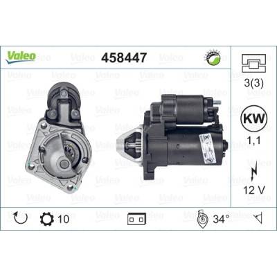 VALEO Startér VALEO RE-GEN REMANUFACTURED 458447