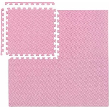 Pepita Голям размер Premium Sponge Puzzle 120x120cm (4бр. 60x60cm) - розов (JHM006-pink)