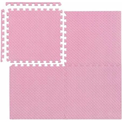 Pepita Голям размер Premium Sponge Puzzle 120x120cm (4бр. 60x60cm) - розов (JHM006-pink)