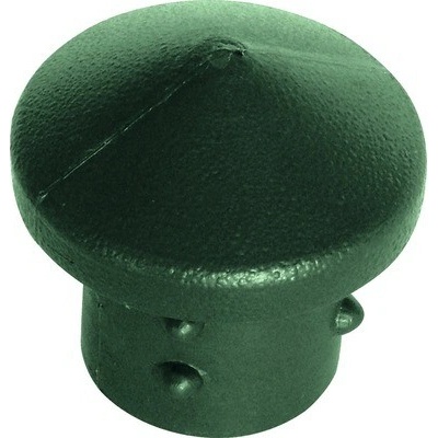 Čepička PVC 6/4" zelená