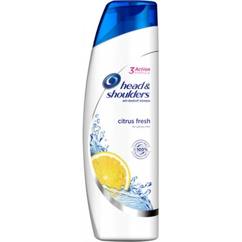 Head & Shoulders Citrus Fresh šampón proti lupinám na mastné vlasy 500 ml