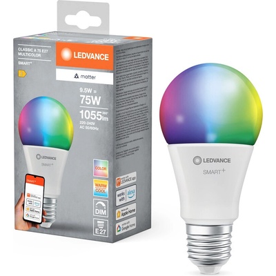 LEDVANCE SMART+ MATTER CLASSIC A 75 FR 9,5W E27