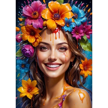 Image 1 of Enjoy - Puzzle Flower Girl - 1 000 piese