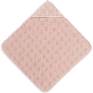 Jollein Бебешка хавлия с качулка Jollein - 75 x 75 cm, Сape Terry Miffy Jacquard Wild Rose (560448) - baby