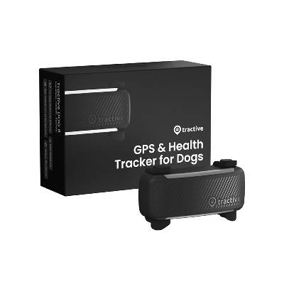 Tractive GPS Dog 6 Tracker pre psov čierny