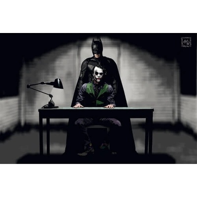 Ceduľa Batman and Joker