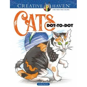 Creative Haven Cats Dot-to-Dot
