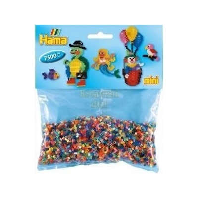 HAMA MINI Korálky v sáčku mix 7.500 ks