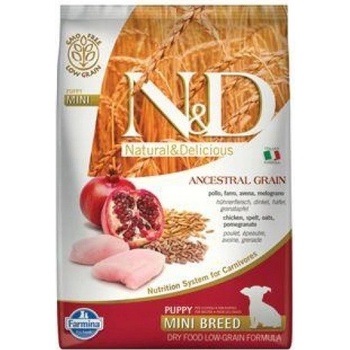 N&D dog Low Grain Puppy MINI chicken/pomegranate 7 kg