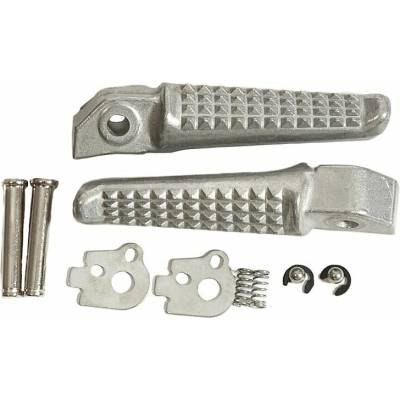 BIKETEC PARTS sada stupaček pasažéra kompletní s upevněním HONDA CB 1300 03-12 barva stříbrná