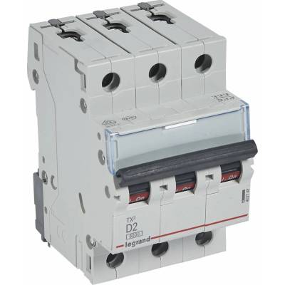 Legrand 3P D 2A 6kA AC S303 TX3 403748