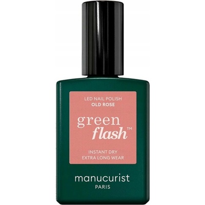 Manucurist Green Flash LED Gel lak Old Rose 15 ml