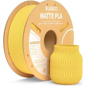Elegoo pla matte 1.75 1кг Слънчево жълто (50.203.0255)