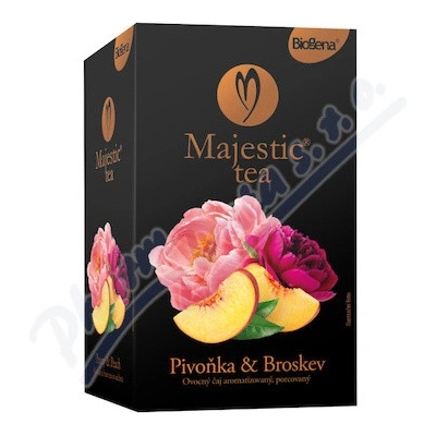 Biogena Majestic Tea Pivoňka & Broskev 20 x 2,5 g – Zboží Mobilmania