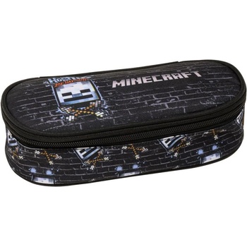 Graffiti Овален ученически несесер Graffiti Minecraft - Wall (258342)