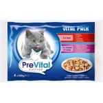 PreVital Vital Pack beef, rabbit & turkey 4x100 g