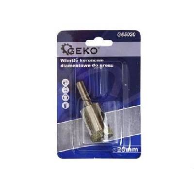Diamantové korunkové vrtáky do dlažieb 20mm - GEKO G65020