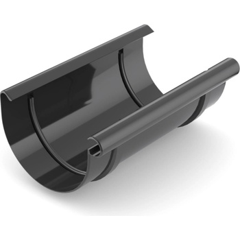 Bryza PVC odkvapový spoj 125 mm čierny