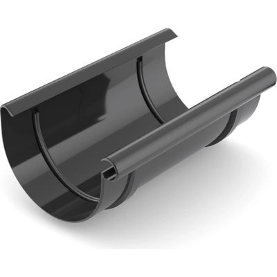 Bryza PVC odkvapový spoj 125 mm čierny