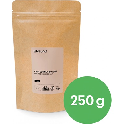 Lifefood semínka chia Bio Raw 250 g